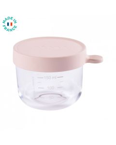 Beaba Staklena Posudica 150ml Pink