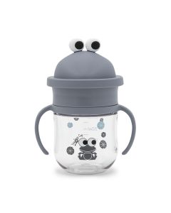 Noui Noui 360° Čašica za učiti piti Frog Cup® 250ml - Dusty Blue