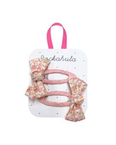 Rockahula kopče za kosu- Margot Floral Twisty Bow