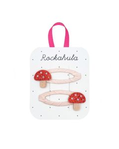 Rockahula kopče za kosu- Little Toadstool Glitter