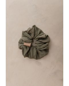 lunilou Hair scrunchie covert green