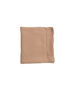 lunilou muslin swaddle maple sugar