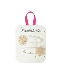 Rockahula kopče za kosu- Shimmer Snowflake