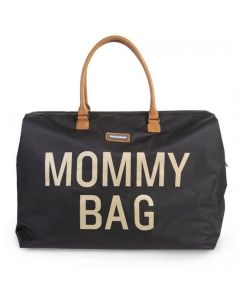 Childhome Torba Mommy Bag Big Black Gold