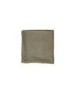 lunilou muslin swaddle covert green