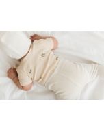 lunilou newborn bodysuit s/s olives